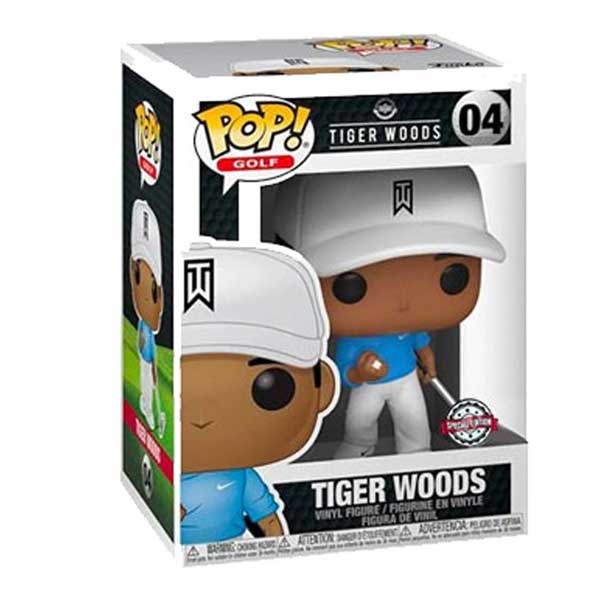 POP! Golf: Tiger Woods (Special Kiadás) figura