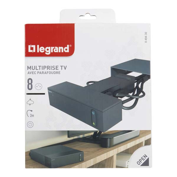 Legrand TV Multimediálna predlžovačka 4x2P+T