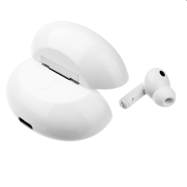 FIXED Vezeték nélküli TWS fülhallgató Pods Pro ANC-vel és vezeték nélküli töltéssel, fehér