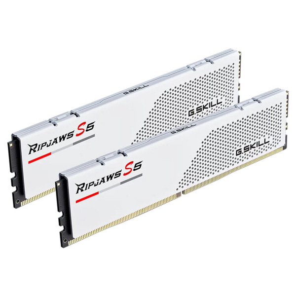 G.SKILL 32 GB kit DDR5 5600 CL28 Ripjaws S5 white