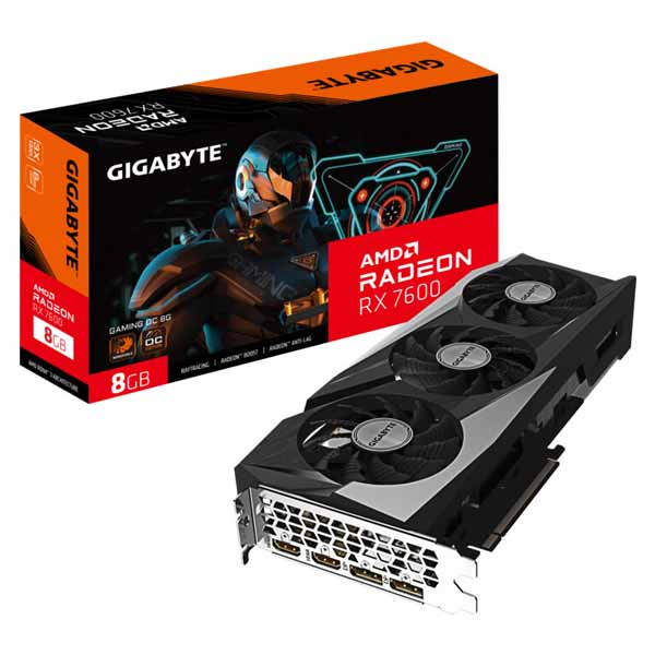 GIGABYTE Radeon RX 7600 GAMING OC 8G Grafická karta