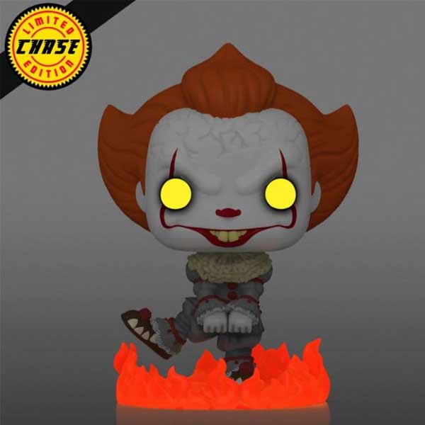 POP! Movies: Pennywise (IT) Special Kiadás CHASE (Glows in The Dark)