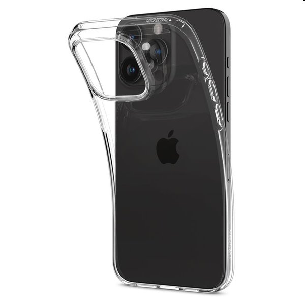 Spigen Liquid Crystal tok Apple iPhone 15 Pro Max számára, átlátszó