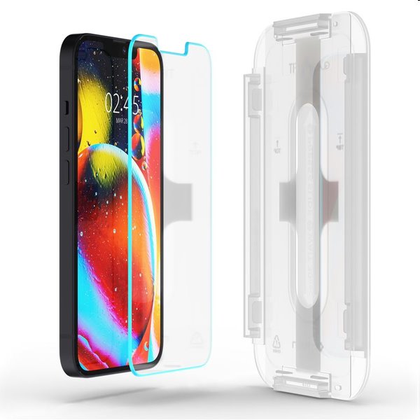 Spigen tR ez Fit edzett üveg Apple iPhone 13 mini számára, 2 darab