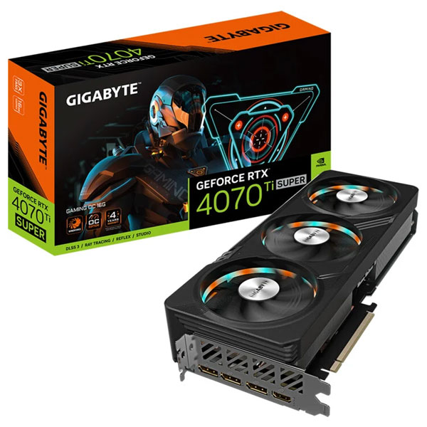 Gigabyte GeForce RTX 4070 Ti SUPER GAMING OC 16G