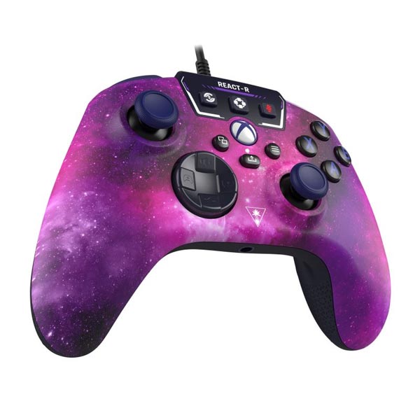 Játékvezérlő Turtle Beach REACT-R Gamepad Nebula, lila