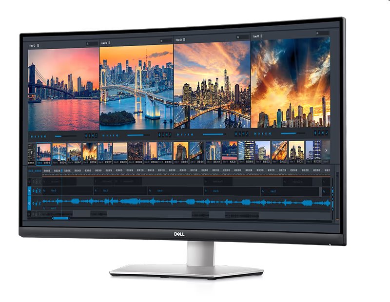 Monitor DELL S3221QSA CURVED VA LED 4K UHD 32" 3840 x 2160, 4 ms, 300 cd, 3000:1, HDMI, USB, DP,