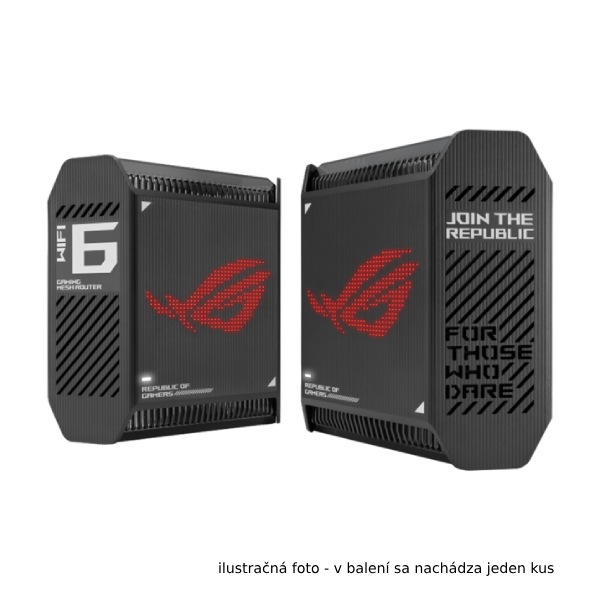 ASUS ROG Rapture GT6 (1 darab a csomagban), fekete