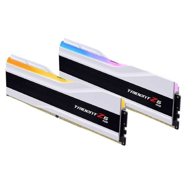 G.SKILL 32 GB pamäťová sada DDR5 6400 CL32 Trident Z5 RGB, biela