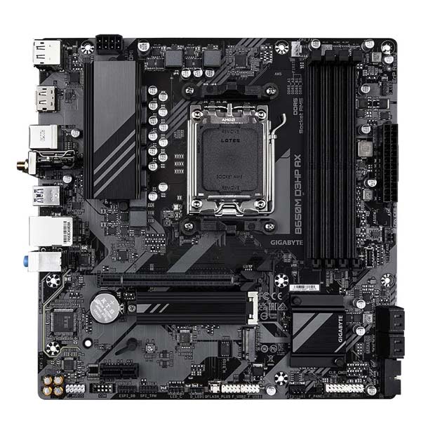 Gigabyte B650M D3HP AX Základná doska, AMD B650, AM5, 4xDDR5, mATX