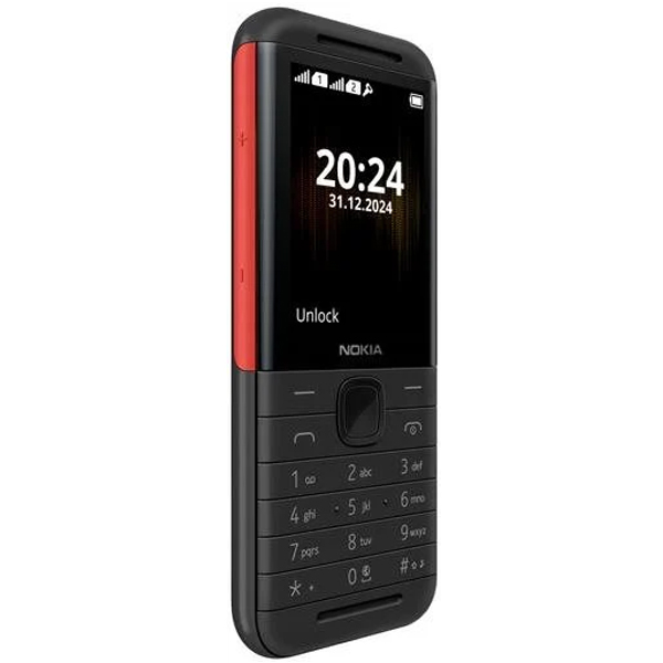 Nokia 5310 DS 2024, piros-fekete