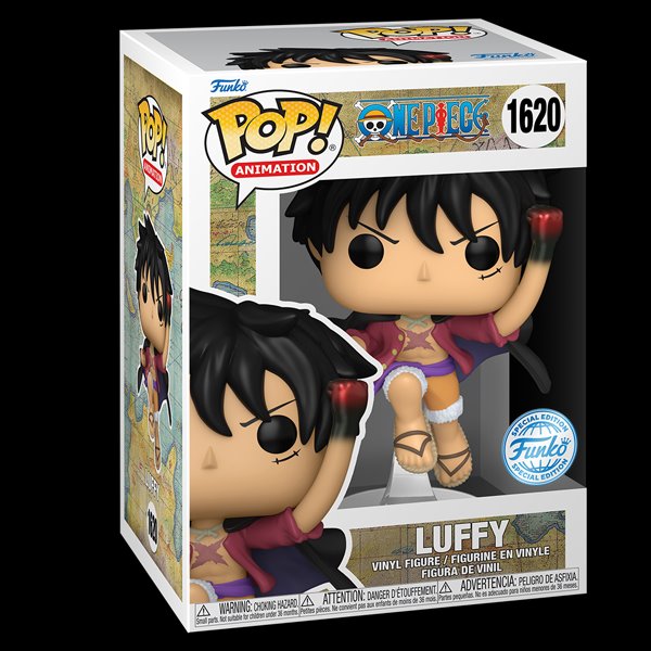 POP! Animation: Luffy (One Piece) Special Kiadás Metallic