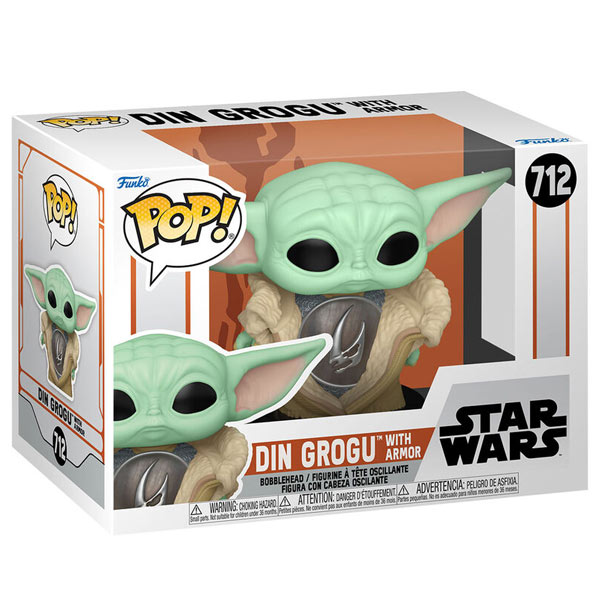 POP! Din Grogu with Armor (Star Wars The Mandalorian)