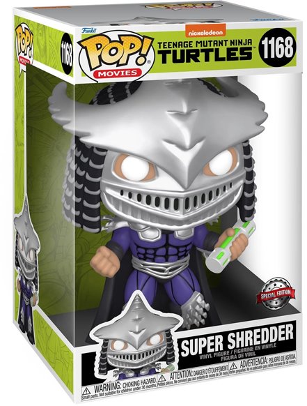 POP! Movies: Super Shredder Turtles (Teenage Mutant Ninja Turtles) Special Kiadás 25 cm