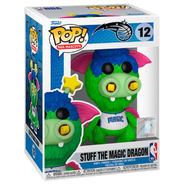 POP! NBA Mascots: Stuff the Magic Dragon (NBA Orlando)