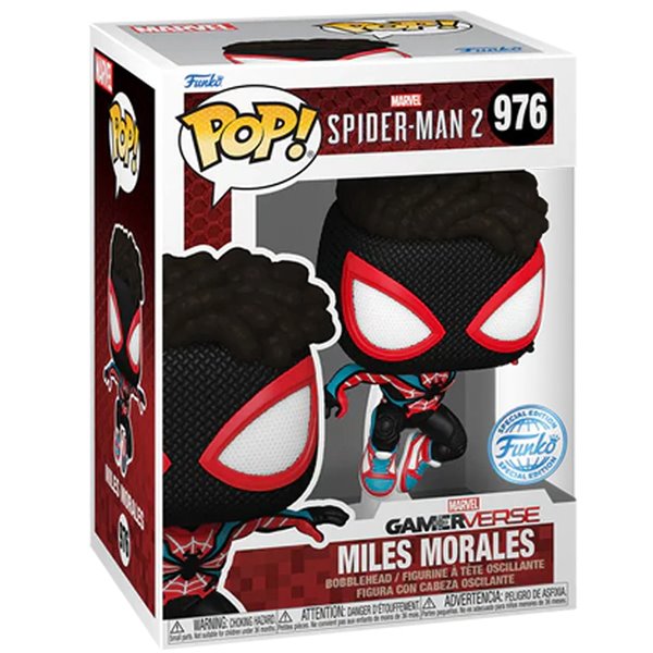 POP! Spider Man Miles Morales (Evolved Suit) (Marvel) Special Edition