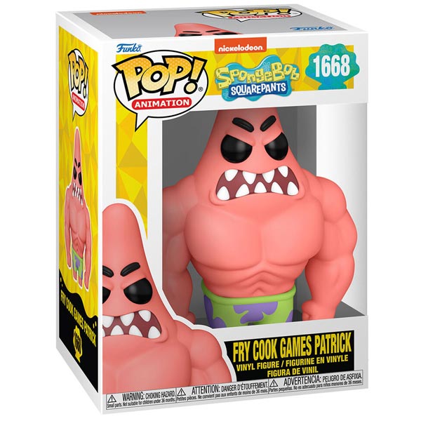 POP! Animation: Fry Cook Game Patrick (Sponge Bob)