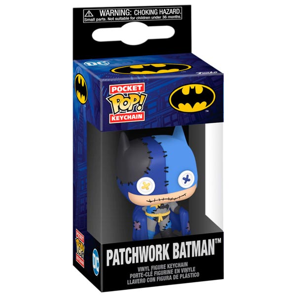 POP! Keychain Patchwork Batman (DC Comics)