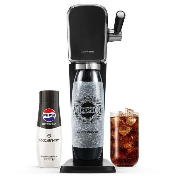 Sodastream Art pepsi zero megapack, fekete