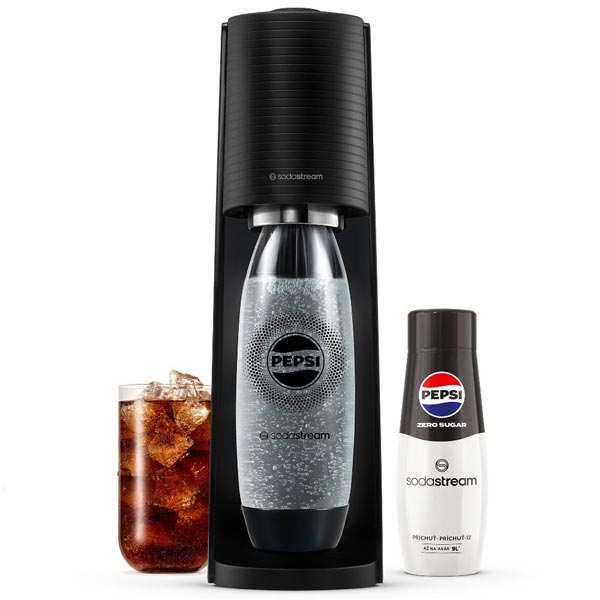 Sodastream Terra pepsi zero megapack, fekete