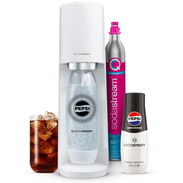 Sodastream Terra pepsi zero megapack, fehér