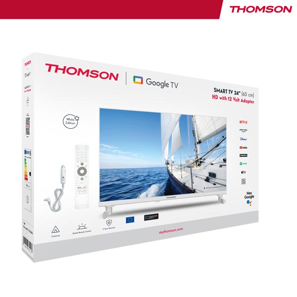 Thomson 24HG2S14CW HD 12V Google TV