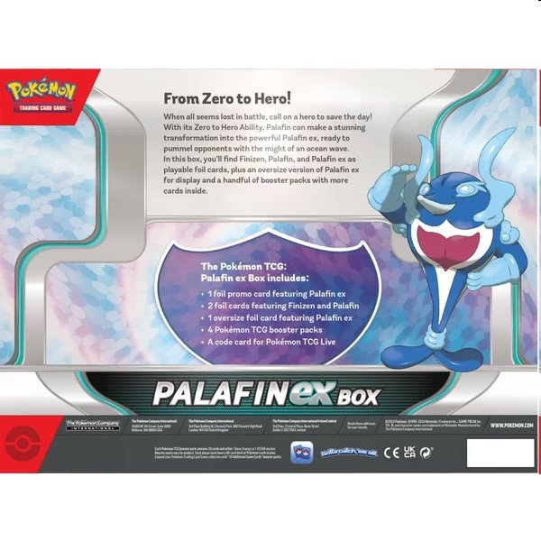 Kártyajáték Pokémon TCG: Palafin ex Box (Pokémon)