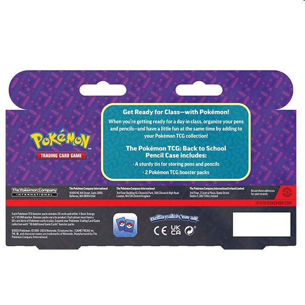 Kártyajáték Pokémon TCG: Back to School 2024 Peračník (Pokémon)