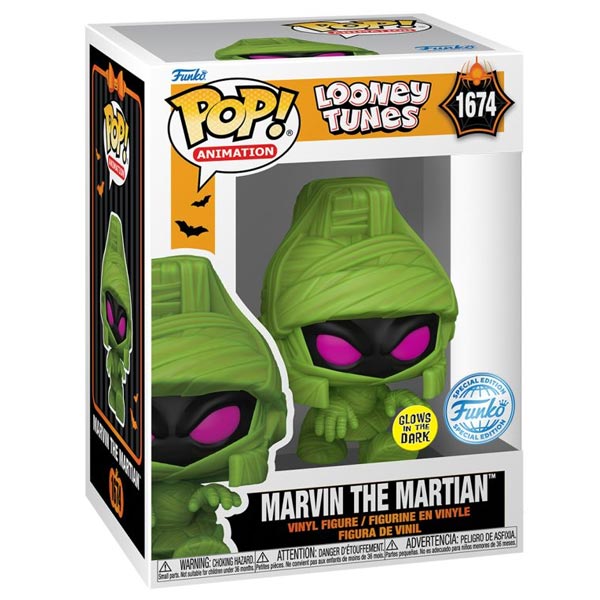 POP! Animation: Marvin the Martian (Looney Tunes) Special Kiadás (Glows in The Dark)