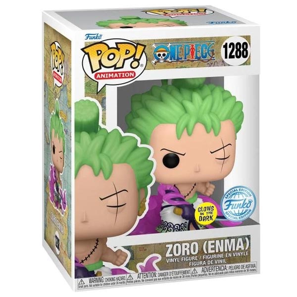 POP! Animation: Zoro Enma (One Piece) Special Kiadás (Glows in The Dark)