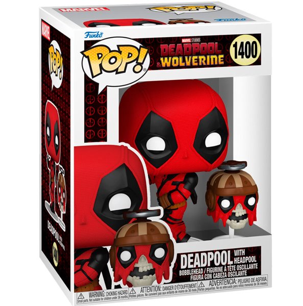 POP! Deadpool & Wolverine: Deadpool with Headpool (Marvel)