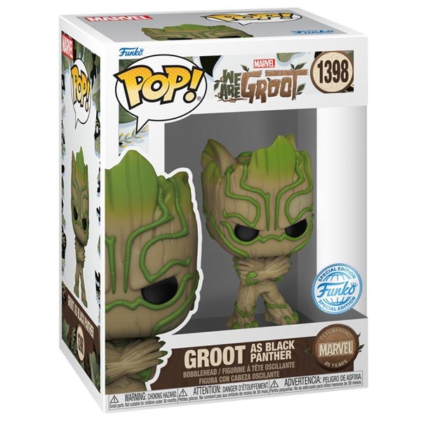 POP! Groot as black panther (We Are Groot) (Marvel) Special Kiadás