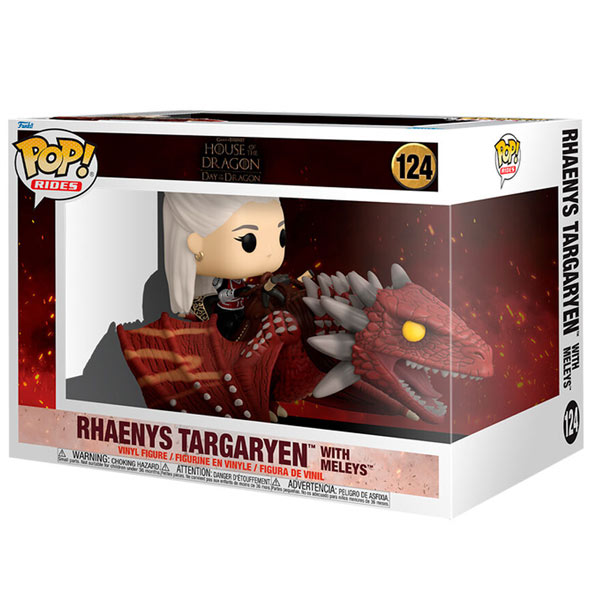 POP! Rides: Rhaenys Targaryen with Meleys (Game of Thrones House of the Dragon) Deluxe