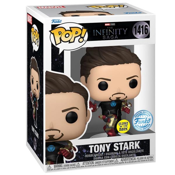 POP! The Infinity Saga: Tony Stark (Glows in the Dark) Special Kiadás