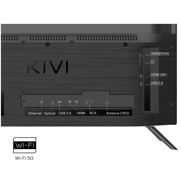 KIVI TV 24H760QB, 24" (61 cm), HD LED TV,  AndroidTV, fekete