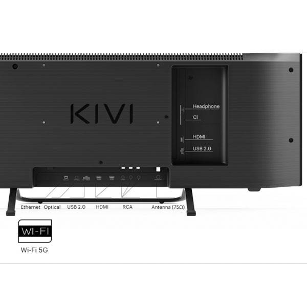 KIVI TV 32F760QB, 32" (81 cm), HD LED TV, AndroidTV, fekete