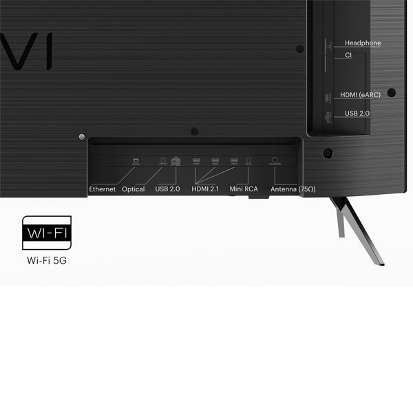 KIVI TV 43U760QB, 43" (108 cm), HD LED TV, AndroidTV, čierny