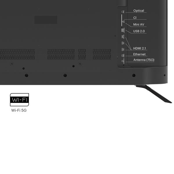 KIVI TV 55U730QB, 55" (139 cm), HD LED TV, AndroidTV, čierny