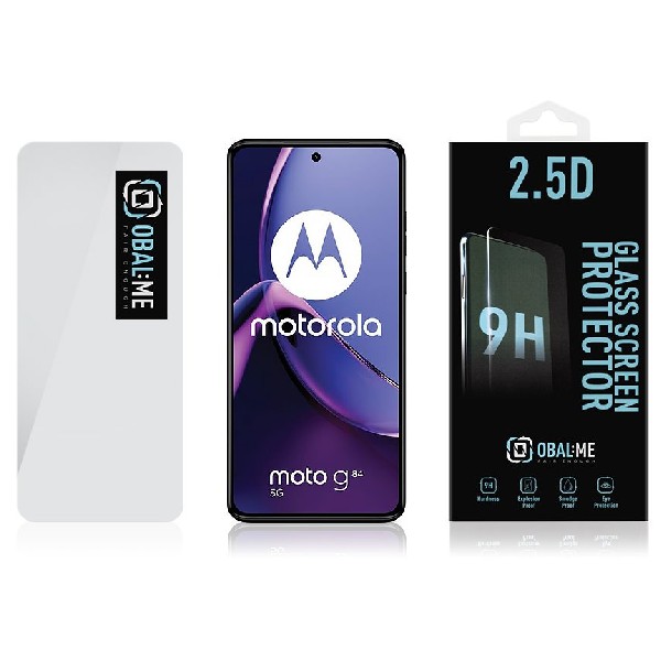 OBAL:ME 2.5D Edzett védőüveg Motorola G84 számára