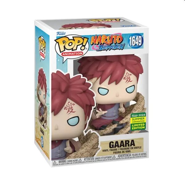 POP! Animation: Gaara (Naruto Shippuden) 2024 Summer Convention Limited Edition