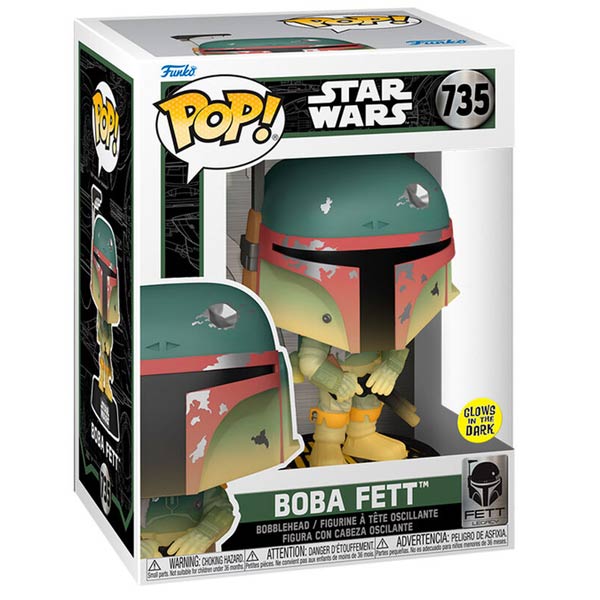 POP! Boba Fett (Star Wars) Glows in the dark