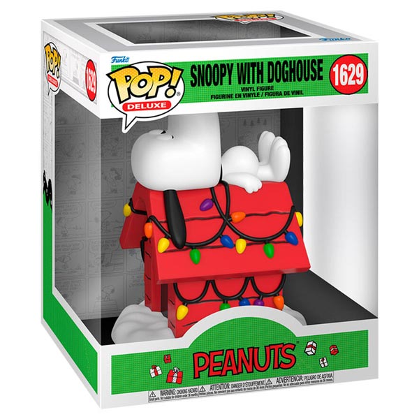 POP! Deluxe: Snoopy with doghouse (Peanuts)