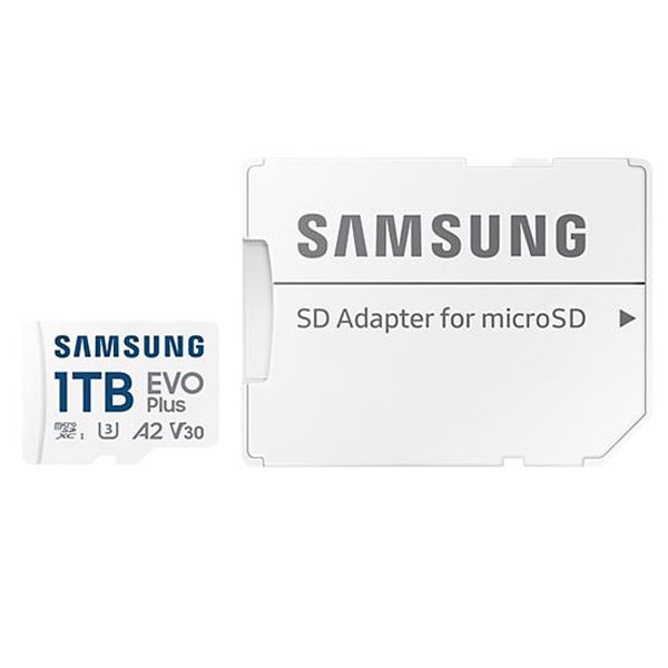 Samsung EVO Plus 1024 GB microSDXC, SD adapter