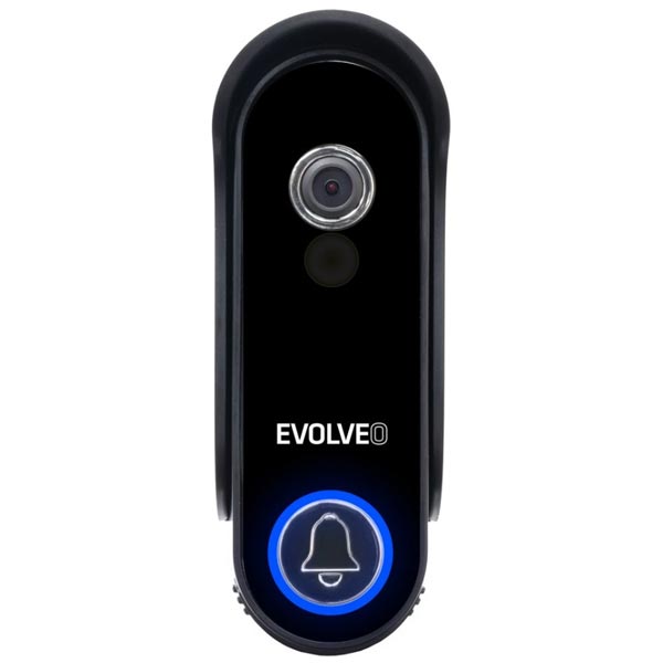 EVOLVEO DoorPhone W7, súprava domáceho bezdrôtového videotelefónu s WiFi čiernym monitorom