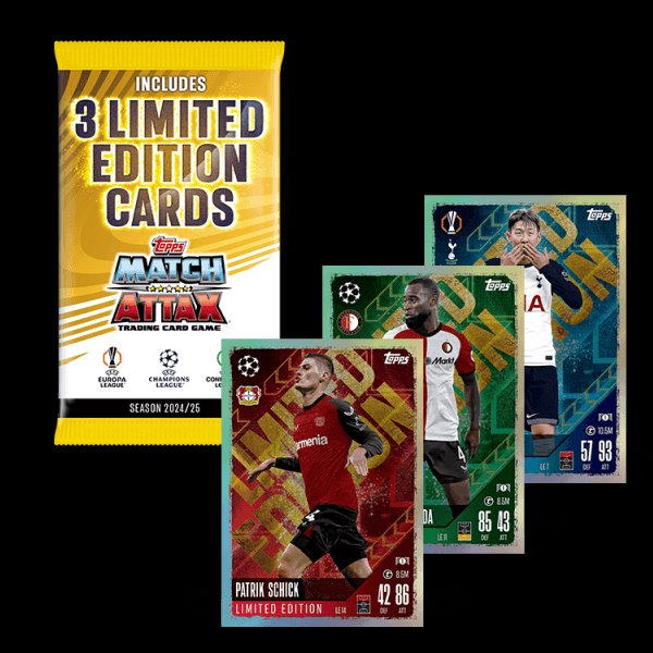 Focikártyák Topps Match Attax TCG 2024/25 UCC Mega Multipack