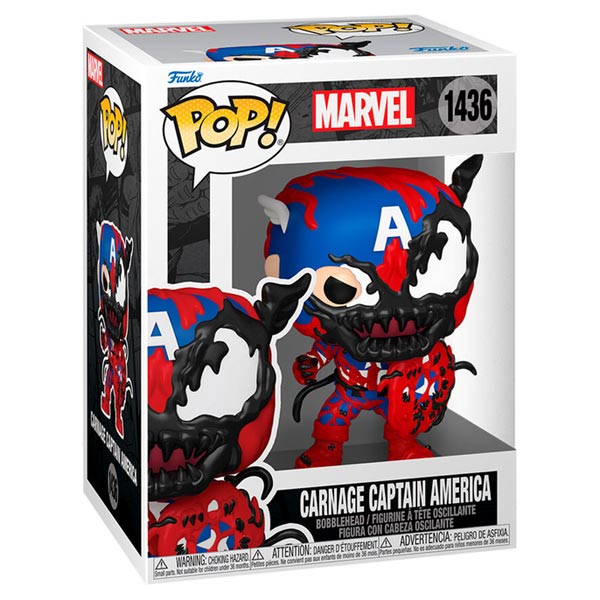 POP! Carnage Captain America (Marvel)