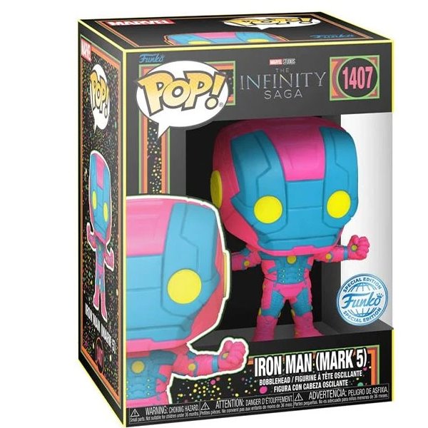 POP! Marvel: Iron Man MkV Blacklight (Special Edition)