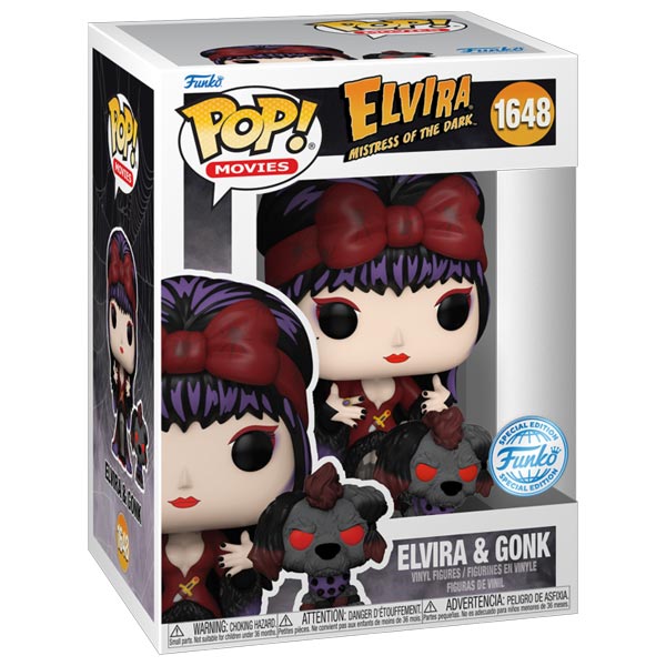 POP! Movies: Elvira & Gonk (Elvira Mistress of the Dark)