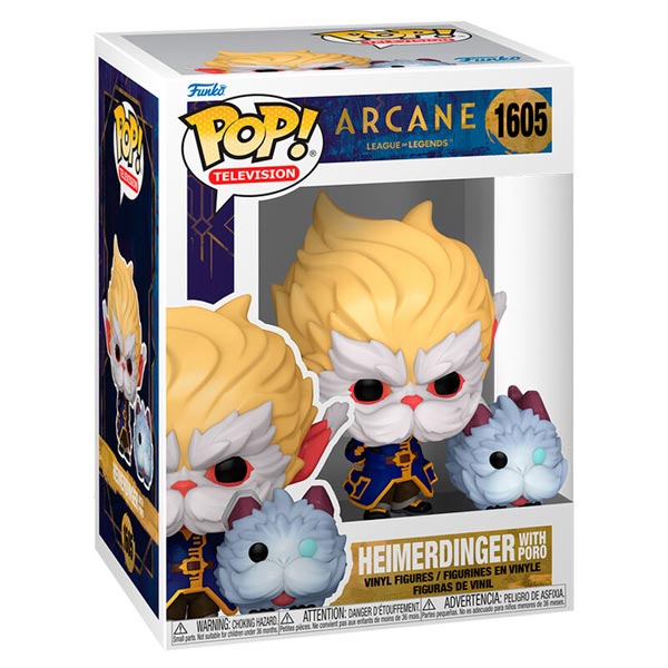 POP! Television: Heimerdinger with Poro (Arcane)