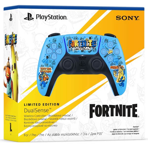 Vezeték nélküli vezérlő PlayStation 5 DualSense (Fortnite Limited Edition)